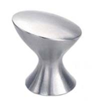 Modern Sartre Stainless Steel Cabinet Knob, Acorn PMH-M-05