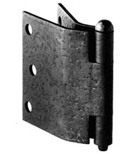 3 x 4 Inch Black Shutter Hinge, Pair, Acorn RK1BQ