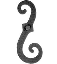 Steel S Shutter Dogs, Acorn RKxBQ