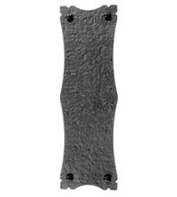 Fancy 10 Inch Push Plate, Acorn RMSBP