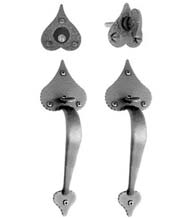 Heart Tip Entrance Door Mortise Lockset, Acorn RT6BD / RT6BI
