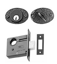 Oval Single Cylinder Mortise Deadbolt, Acorn RZBBI