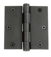 3 x 3 Removable Pin Butt Hinge, Acorn TJ3BP
