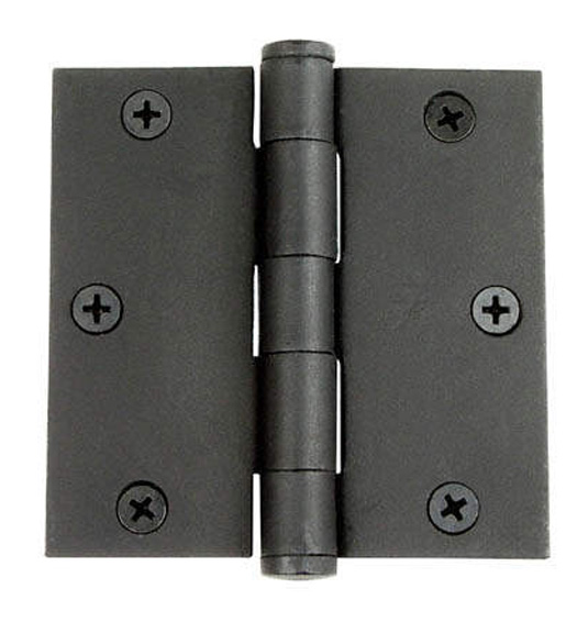 3 x 3 Button Tip Butt Hinge