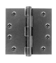 4 x 4 Removable Pin Butt Hinge, Acorn TJ5BP