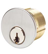 ILCO 1 Inch Mortise Cylinder with Schlage Keyway, Adams Rite 7165SC2