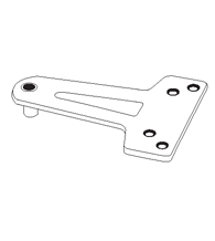 Standard Parallel Arm Bracket for American Eagle 3100, PDQ 999001