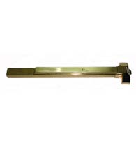 Grade 1 Polished Brass Exit Device For 38 - 48 Inch Door,  PDQ 4200R-A605
