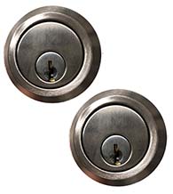 Satin Stainless Steel Double Cylinder Deadbolt, AHI 4660