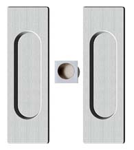 Double Pocket Door Privacy Lock Set, Deltana SDLA/SDAR 