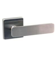 Stainless Steel Longstock Leverset With Square Rose, AHI SIG126-204