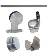 Stainless Steel 36 Inch Barn Door Kit, AHI SIG500-630