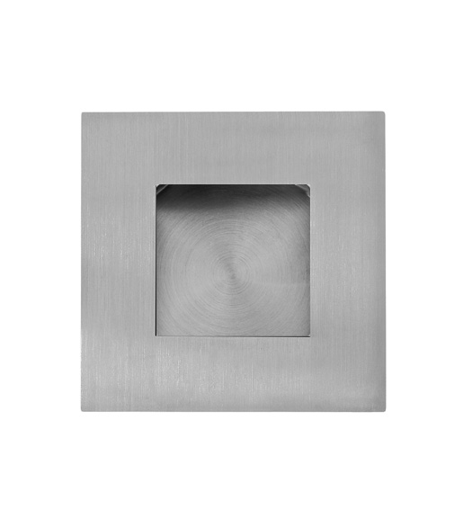 Square Stainless Steel Flush Door Pull Ahi Sig772 630 Doorware Com Square Flush Door Pull