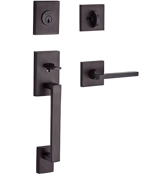 Baldwin La Jolla Entryset with Square Rose