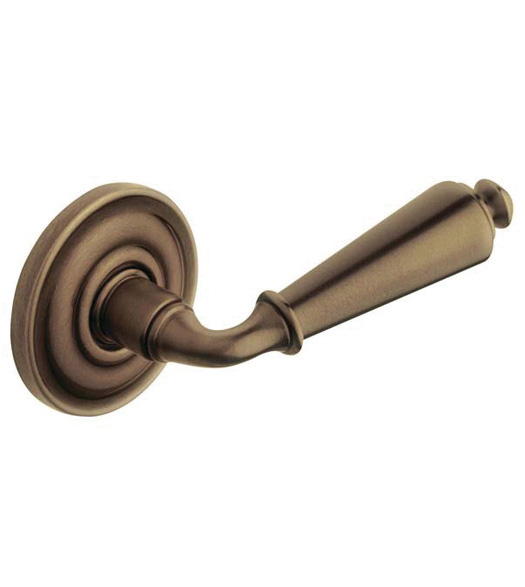Traditional Solid Brass Leverset, Baldwin 5125