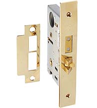 Baldwin Mortise Lock Body with Handed Strike, Baldwin 6320.003.RRLS