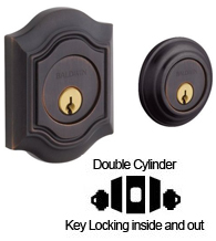 Bethpage Grade 1 Double Cylinder Deadbolt, Baldwin 8238