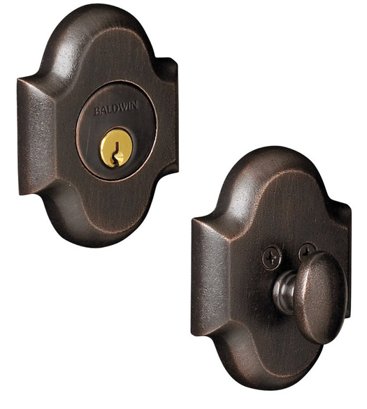 Grade 1 Arched Single Cylinder Deadbolt, Baldwin 8252