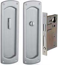 Privacy Palo Alto Pocket Door Set, Baldwin PD007-PRIV