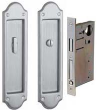 Boulder Pocket Door Privacy Set, Baldwin PD016-PRIV