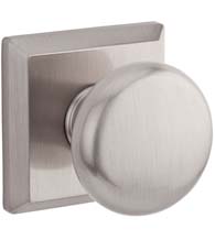Round Knob with Square Rose, Baldwin ROU-TSR