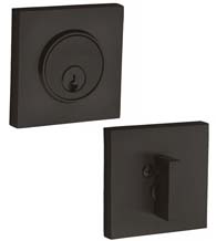Square Single Cylinder Grade 1 Deadbolt, Baldwin 8220