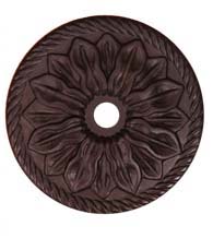 Flower Knob Backplate, RK International BP-482