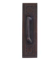 Nantucket Solid Brass Pull Plate, Brass Accents A04-P7201
