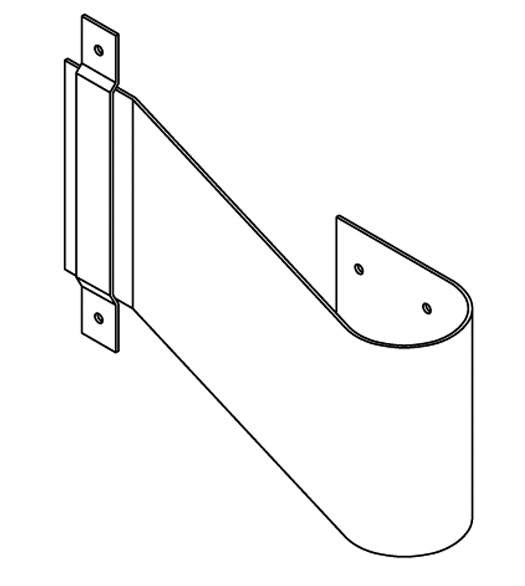 32 x 8 Stainless Steel Bumper Guard, Bommer 17032630