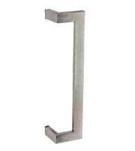 24 Inch Stainless Steel Rectangular Offset Pull