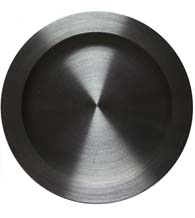 4-5/16 Inch Round Satin Stainless Steel Flush Pull, JNF FP225-110-630