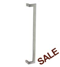 48 Inch Stainless Steel Rectangular Offset Pull