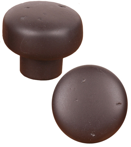 Distressed Half Round Knob
