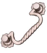 Twist Bail Cabinet Pull with Flower Mounts, RK International CP-3709