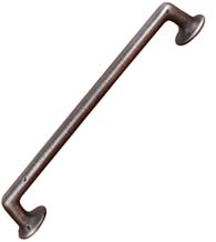 Distressed Cabinet Pull with Oval Mounts, RK International