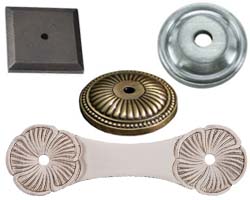 Cabinet Knob and Pull Rosettes