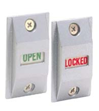 Storefront Door Lock Indicator