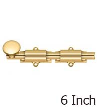 Deltana 12SBCS5 Hd Concealed Screw Solid Brass 12-Inch Surface Bolt