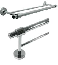 24 Inch Sobe Double Towel Bar, Deltana BBS2006/24