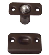 Solid Brass Ball Catch With Round Corners, Deltana BC218R