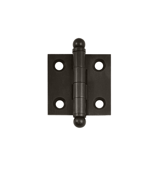 1.5 Inch Square Solid Brass Hinge, Pair, Deltana CH1515