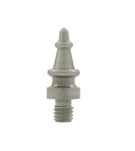 Steeple Tip Cabinet Solid Brass Finial, Deltana CHST