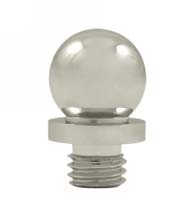 Ball Tip Solid Brass Finial, Deltana DSBT