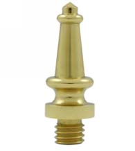 Steeple Tip Solid Brass Finial, Deltana DSST