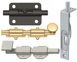 Deltana Door Bolts and Security Door Guards