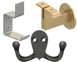 Deltana Handrail Brackets and Wall Hooks
