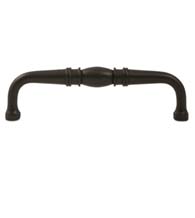 4 Inch Colonial American Cabinet Handle, Deltana K4474