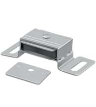 Small Single Magnet Door Catch, Deltana MC325