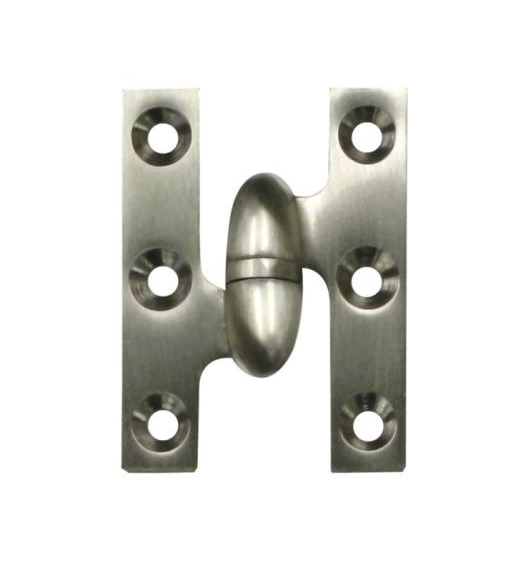 2 Inch x 11/2 Inch Olive Knuckle Hinge, Deltana OK2015U