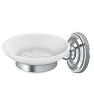Glass Wall Mounted Soap Dish, Deltana R2012